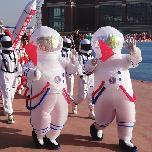 充气宇航服儿童套装人偶服道具