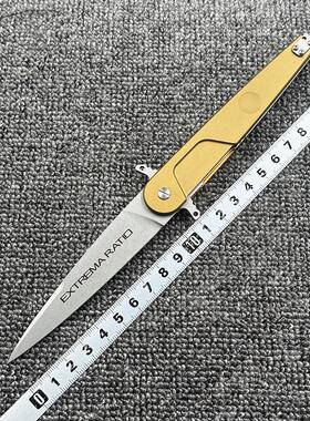 极端武力 BD4折刀户外野营狩猎战术防身高硬度口袋EDC工具刀