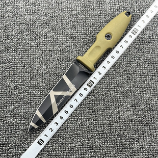 极端武力-罗马执政官直刀高硬度厨房家用户外露营多功能工具刀