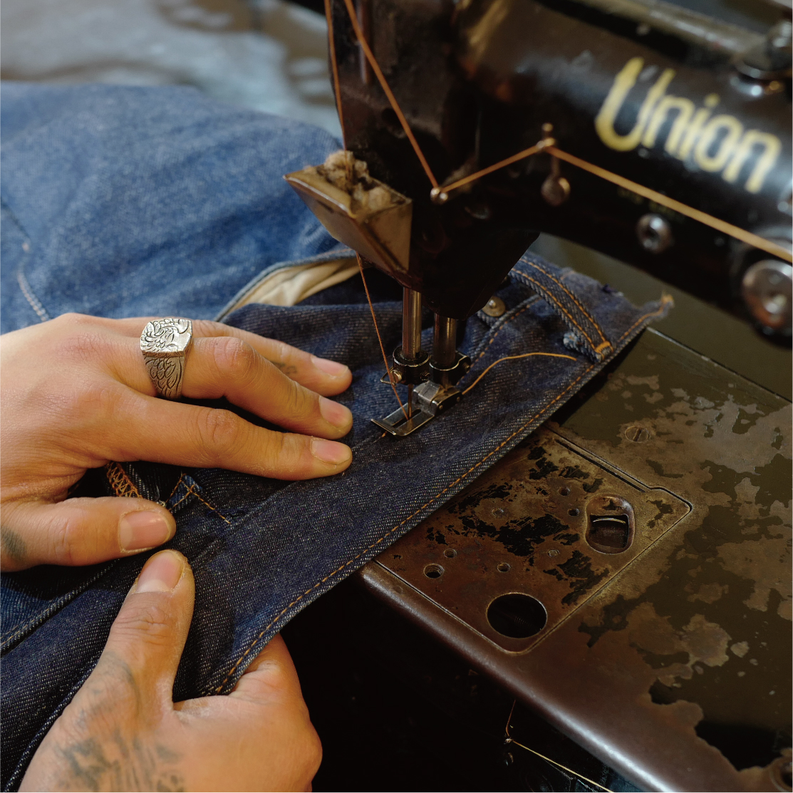 丹宁医生 denim doctor 古董缝纫机专业改大小腰围 增大改小腰臀