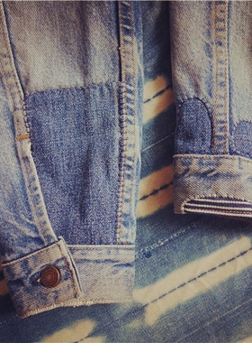 丹宁医生 denim doctor 补丁修补 工装牛仔休闲服装改造修复 boro