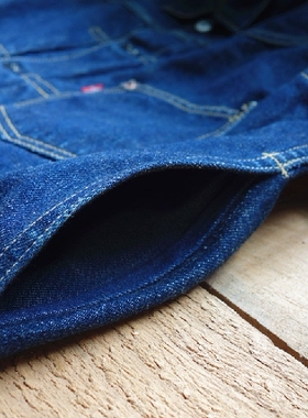 denim doctor 丹宁医生 牛仔上衣改造增加侧插口袋 加做侧内口袋