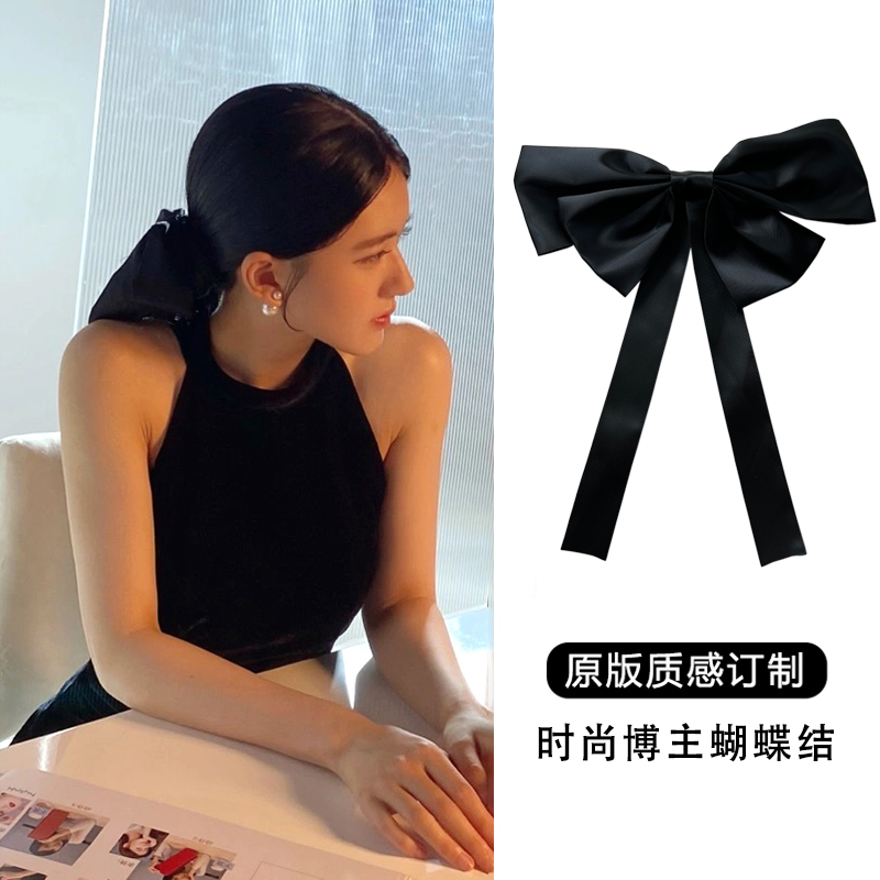 赵露思同款大蝴蝶结发夹发饰