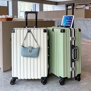 行李箱女拉杆箱2025新款 箱皮箱子 旅行箱高颜值学生大容量男生密码