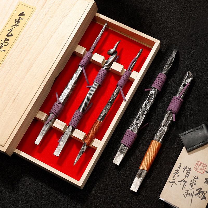 金乙堂印章篆刻刀手工锻打
