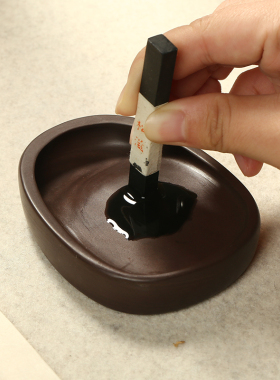 宋坑端砚3.5寸肇庆老端砚 原石磨墨文房四宝书法砚台下发摆件实用