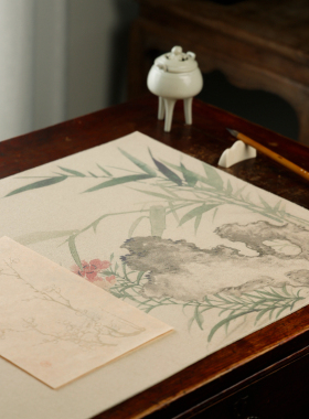 彩绘羊毛画毡 彩画毛毡垫 桌垫书画毛毡垫学生毛毡布书法毛毡垫子