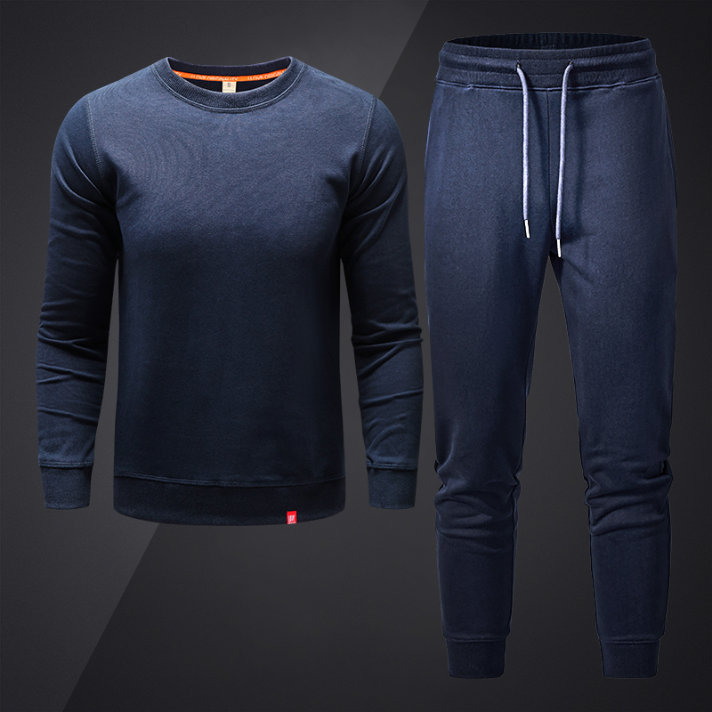 休闲运动套装男春秋卫衣两件套
