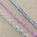 辅料 口衣领服装 手工DIY编织粉红色小香花边织带外套装 饰衣边袖