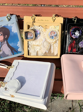 Seraphim原创小方痛日系谷子周边二次元大容量斜挎单肩包娃包痛包