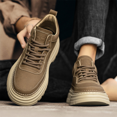 男马丁靴工作防滑厚底英伦风复古