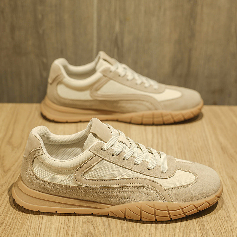 男鞋2025新款秋季阿甘鞋男士休闲运动板鞋牛筋底耐磨复古德训潮鞋