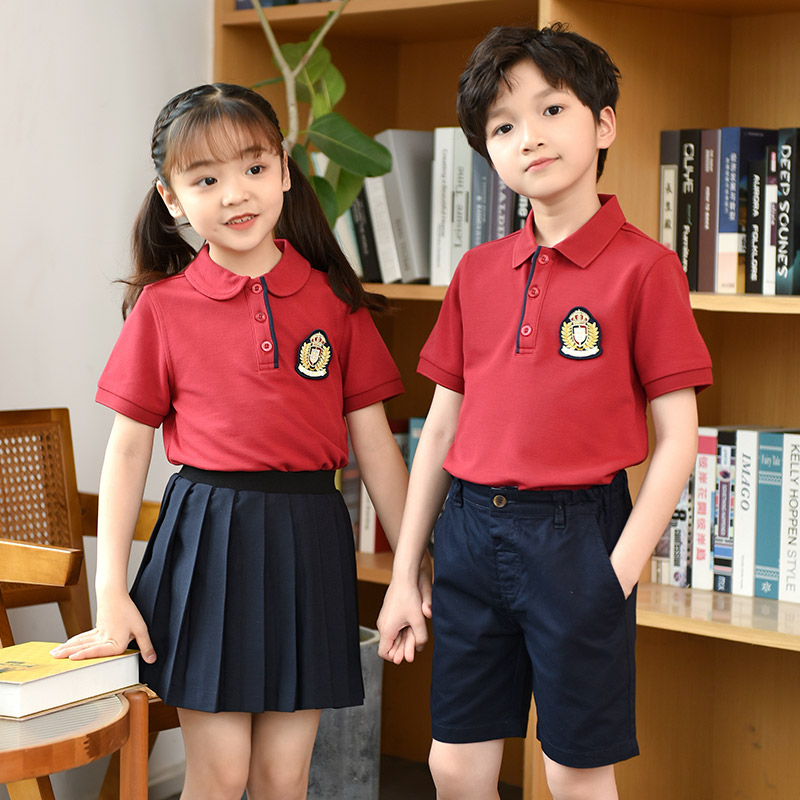 中小学校套装夏季男女运动服