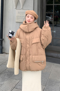 现货2022新款羽绒服90绒 两色192-2203-P275-K398图片