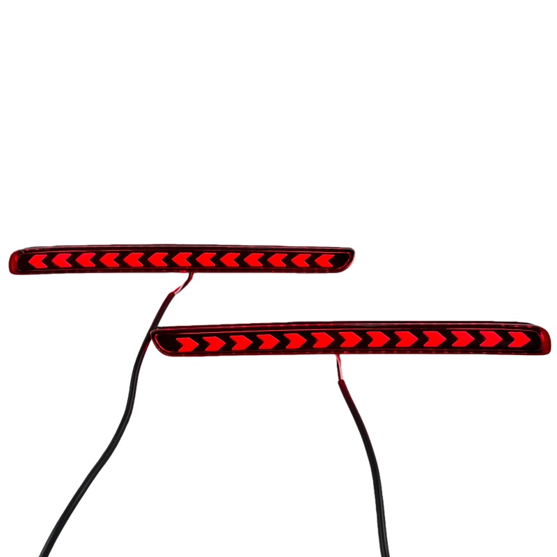 适用于丰田19款卡罗拉后杠灯改装 防追尾高亮led刹车警示灯后尾灯