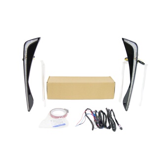 流水转向灯 丰田亚洲龙日行灯专用LED日间行车灯改装 适用于18 26款