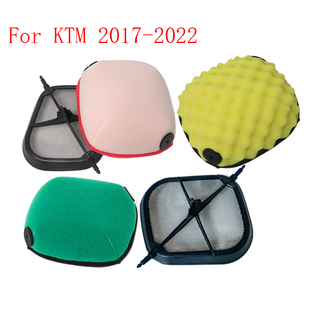 越野摩托车空滤芯适用KTM17-22恒舰Z300开禧 HUSQVARNA空气过滤格