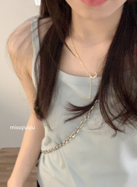 missqiuqiu实穿奶油小吊带