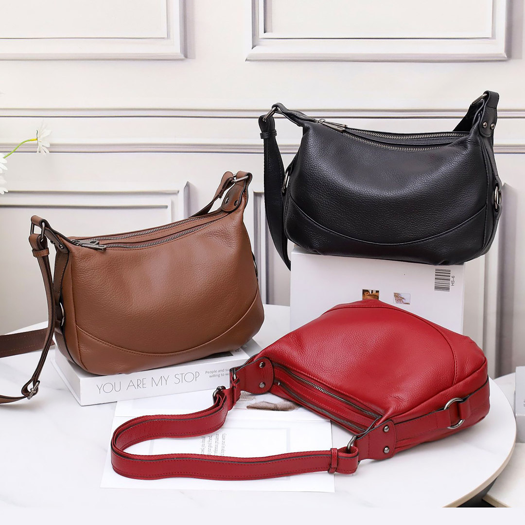 真皮女包中老年妈妈斜背包头层牛皮女士大容量高级感单肩斜挎包
