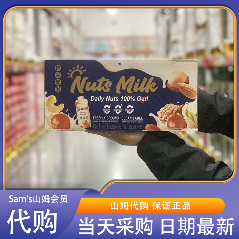 坚果乳植物蛋白饮料焕发