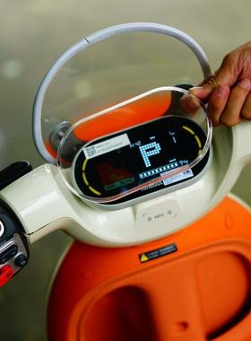 适用新款九号Q380c/Q385c高清仪表罩Qz3mix防刮Q3保护罩改装配件