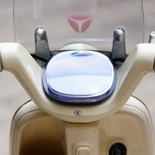 适用雅迪光芒70 Q60防水仪表盖 80电动车仪表高清保护罩追光M70
