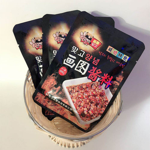 延边朝鲜族辣酱画图酱料开袋即食