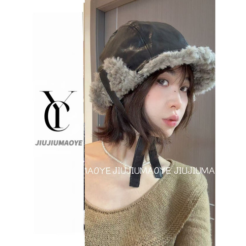 冬季保暖帽街头风秋冬朋克风雷锋帽帽子时尚保暖网红ins毛绒复古