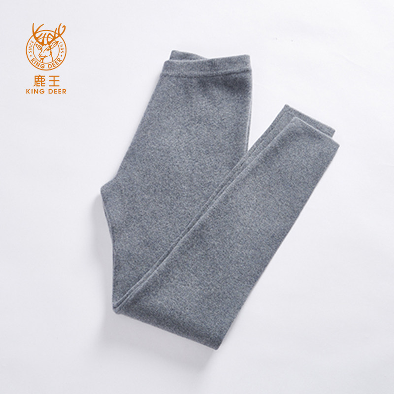 秋冬季新品鹿王羊绒裤女四平空转加厚纯色百搭修身保暖打底毛裤,女士内衣/男士内衣/家居服,保暖裤,淘宝优惠券,粉丝福利购,淘宝优惠卷