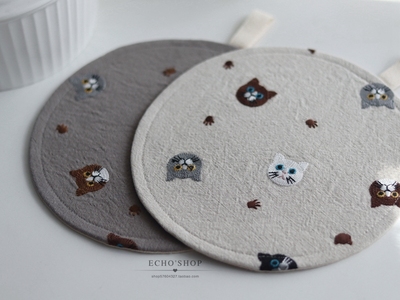 布艺夹棉锅垫餐桌厨房新款加厚