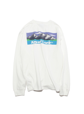 ABSURD LOGIC 荒诞逻辑OUTDOORS系列户外山脉宽松口袋长袖T恤潮牌