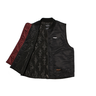 美式 街头 ABSURD 夹棉保暖拉链马甲冬季 荒诞逻辑 1式 LOGIC