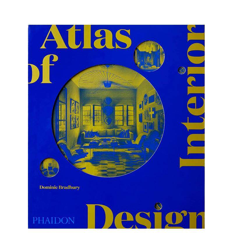 【现货】室内设计图集Atlas of Interior Design 1940年以来的风格 建筑室内摄影参考指南 英文原版进口善本图书phaidon出版