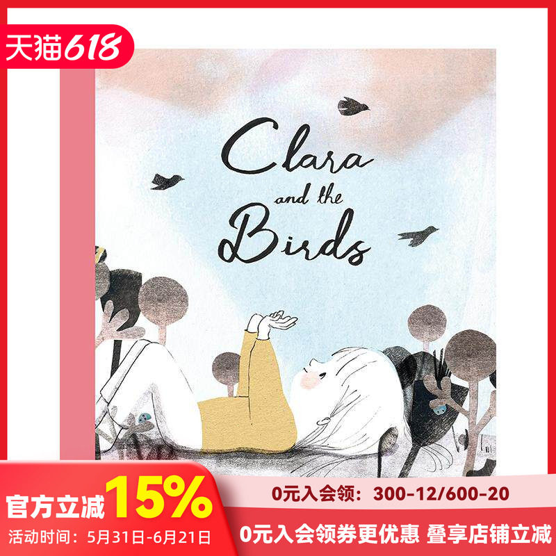 【现货】克拉拉与鸟群 Clara and The Birds 原版英文儿童绘本