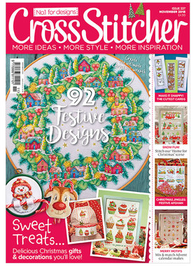 【订阅】 Cross Stitcher 十字绣杂志 英国英文原版 年订12期 E487 善本图书