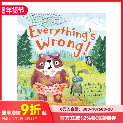 【预售】一切都不对劲！ Everything's Wrong! 原版英文儿童绘本