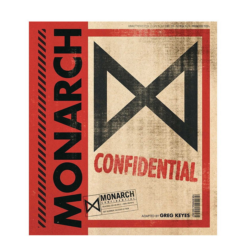 【预售】怪兽宇宙官方生物艺术全集 The Monarch Files: A Monsterverse Manual 原版英文艺术插画原画设定集 哥斯拉大战金刚