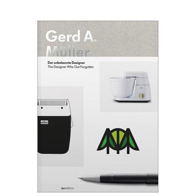 【预售】格尔德?A?米勒：被遗忘的设计师 Gerd A. Müller: The Designer who got forgotten 原版英文工业产品设计