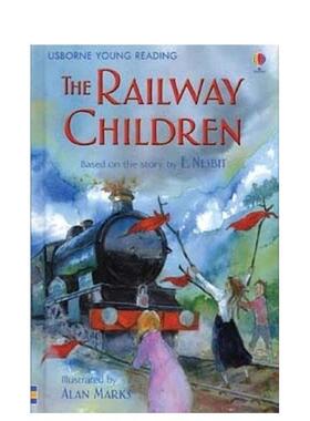 【预售】【Usborne分级阅读2】铁路少年 The Railway Children 原版英文儿童分阶阅读 善本图书