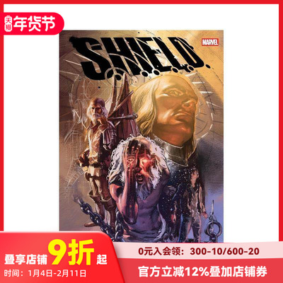 【预售】神盾局 全集 S.H.I.E.L.D. By Hickman & Weaver Omnibus Gerald Parel Cover 原版英文漫画书