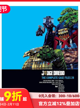【预售】爵德判官：第 28 版：完整案件档案 Judge Dredd: v. 28: The Complete Case Files 原版英文漫画书 善本图书