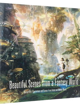 【现货】【PIE出版】Beautiful Scenes from a Fantasy World 来自幻想世界的美丽场景插画集 原版日英双语正版绘画画册