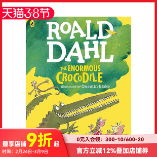 【预售】型鳄鱼(彩色版) The Enormous Crocodile (Colour Edition) 原版英文儿童绘本