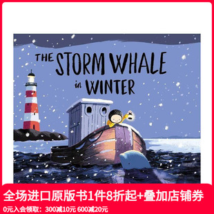 Davies 善本图书 英文儿童绘本 The 预售 英国获奖插画师Benji 暴风鲸 冬日里 原版 Storm Winter Whale