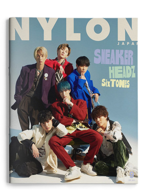 【现货】SixTONES封面 Nylon Japan尼龙日本日文版 时尚综合杂志 2021年9月刊 善本图书