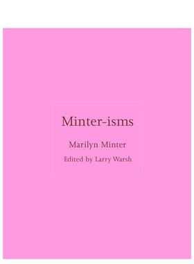 【现货】明特主义  语录合集 【ISMs】Minter-isms 原版英文艺术画册画集