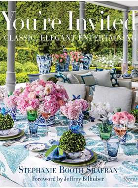 【预售】You‘re Invited 你被邀请了:经典优雅派对聚会娱乐指南 英