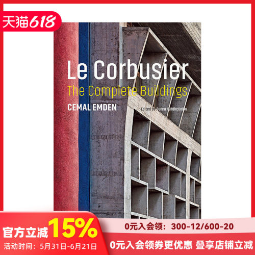 【预售】勒·柯布西耶:建筑设计作品合集 Le Corbusier 英文原版精装进口