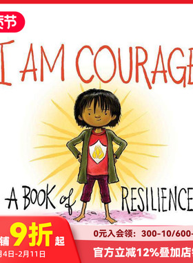 【预售】【成长能量】勇敢的我：韧性培养 I Am Courage: A Book of Resilience 原版英文儿童绘本 SEL启蒙