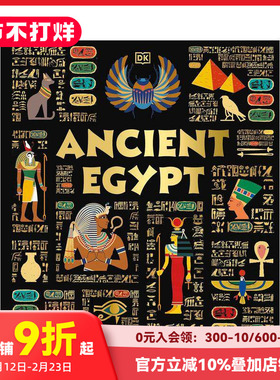 【现货】古埃及 【DK Ancient Histories】Ancient Egypt 原版英文儿童绘本 DK Children